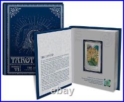 2022 Niue Tarot Card The Lovers 1 oz. 999 Silver Proof Coin #6 in Series