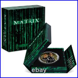 2022 Niue The Matrix 1 oz Colorized. 999 Silver Proof Coin Only 3,000 Minted