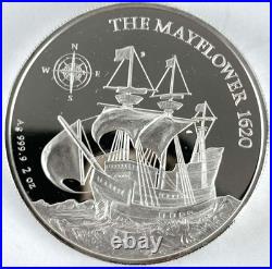 2022 Niue The Mayflower 2 oz Silver Coin Circulated 2022 Niue The Mayflower 2 oz Silver Coin Circulated