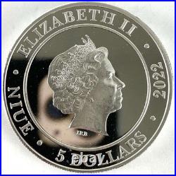 2022 Niue The Mayflower 2 oz Silver Coin Circulated 2022 Niue The Mayflower 2 oz Silver Coin Circulated
