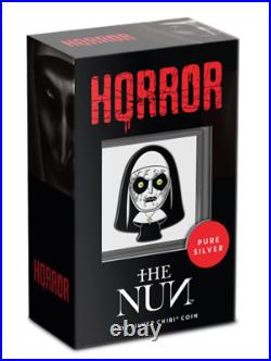 2022 Niue The Nun Horror Chibi 1 oz Silver Proof $2 Coin OGP