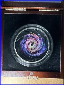 2022 Niue Universe Milky Way 2oz Silver Antiqued Coin