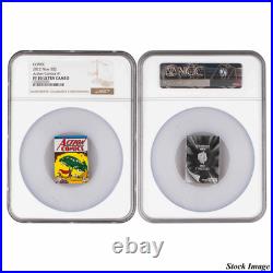 2022 Nuie Silver DC Action Comics #1 $2 NGC PF 70 ULTRA CAMEO