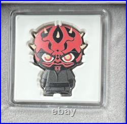 2022 Star Wars Darth Maul 1oz Silver Chibi Coin