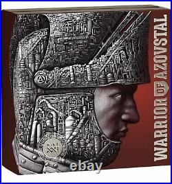 2022 Warrior Of Azovstal 999 Silver Coin 5 Dollars Niue 2 Oz. Heroes Of Ukraine