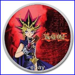 2022 Yu-Gi-Oh! YAMI YUGI & DARK MAGICIAN 2 x 1oz Silver Coin Set $2 Niue