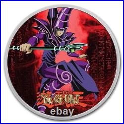 2022 Yu-Gi-Oh! YAMI YUGI & DARK MAGICIAN 2 x 1oz Silver Coin Set $2 Niue