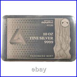 2023 10 oz Niue Triangle Rectangular Silver Coin