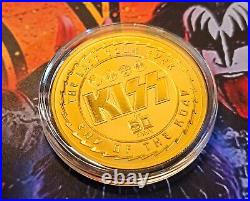 2023 1 oz Silver Niue $2 Colorized Proof KISS 50th Anniversary Coin LAST ONE