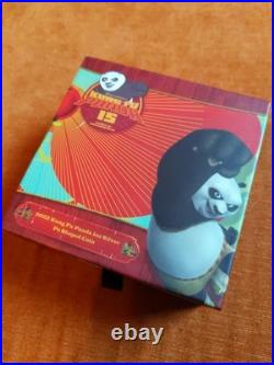 2023 1 oz Silver Niue Kung Fu Panda Po Shaped Coin in Box #0607