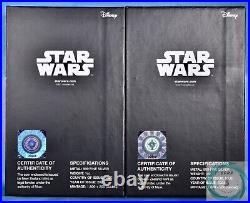 2023 $2 Niue 1oz Pure Silver Vader & Skywalker Proof Coins Two Coins