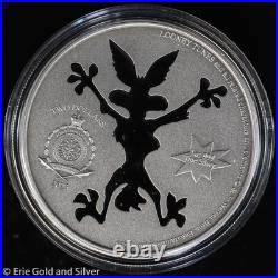 2023 $2 Niue Looney Tunes Wile E. Coyote 1 oz Silver Coin in OGP 2023 $2 Niue Looney Tunes Wile E. Coyote 1 oz Silver Coin in OGP