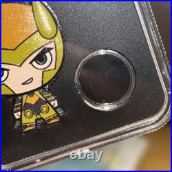 2023 $2 Niue Marvel Loki NGC 1 oz 999 Silver Chibi Coin with Worn Thor Cape Cut