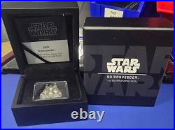 2023 $2 Niue Star Wars Snowspeeder 1 oz Silver Coin in OGP