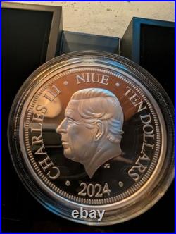 2023 3oz silver Black Panther $2 DC Comics Classic Superheroe 3oz #65 of 1000