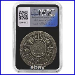 2023 $5 Niue Achilles 2 oz High Relief Silver Antiqued and Gold Gilded NGCX MS10