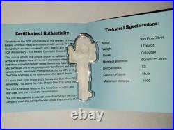 2023 Beavis and Butt-Head 30th Annv, 1oz Silver Beavis Cornholio