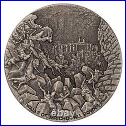 2023 Biblical Niue Walls of Jericho 2 oz Silver Coin