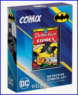 2023 COMIXT Detective Comics #27 1oz Silver Coin Niue Batman