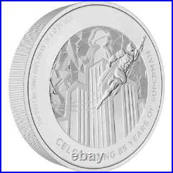 2023 DC SUPERMANT 85th Anniversary 3oz Silver Coin