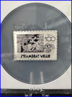 2023 Disney 100th Stamp Steamboat Willie NIUE-1 oz Silver Coin NGC PF 70 UCAM
