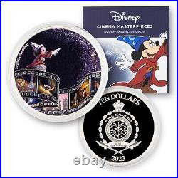 2023 Disney Masterpieces Fantasia Silver 3oz