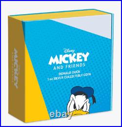2023 Disney Mickey & Friends Donald Duck 1oz Silver Coin Niue