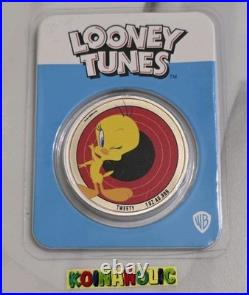 2023 Looney Tunes Tweety Samoa 1 oz. 999 Silver $5 Coin Uncertified? + BONUS