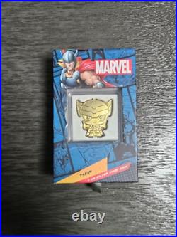 2023 Marvel Thor Chibi 1 oz. 999 Silver Gilded. Only 200 (Gilded) Minted