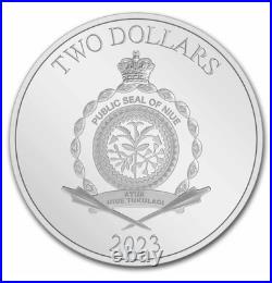 2023 My Little Pony 40th Anniversary Coin Silver Proof Coin Niue 1 oz