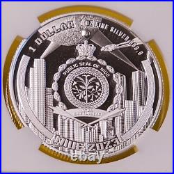 2023 NIUE Cyberpunk The Punk Universe 1 oz Silver CoinNGC MS70 2023 NIUE Cyberpunk The Punk Universe 1 oz Silver CoinNGC MS70