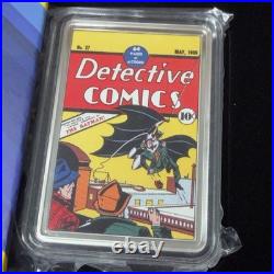 2023 NIUE DC Detective Comics Batman COMIX 2 oz Colorized Proof Silver Coin