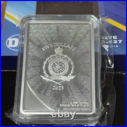 2023 NIUE DC Detective Comics Batman COMIX 2 oz Colorized Proof Silver Coin