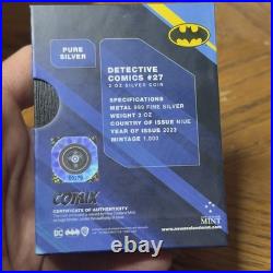 2023 NIUE DC Detective Comics Batman COMIX 2 oz Colorized Proof Silver Coin