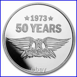 2023 Niue 1 oz Silver $2 Aerosmith 50th Anniversary Proof 2023 Niue 1 oz Silver $2 Aerosmith 50th Anniversary Proof