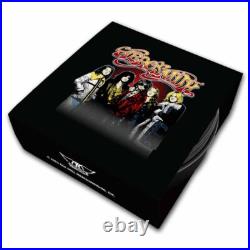 2023 Niue 1 oz Silver $2 Aerosmith 50th Anniversary Proof 2023 Niue 1 oz Silver $2 Aerosmith 50th Anniversary Proof