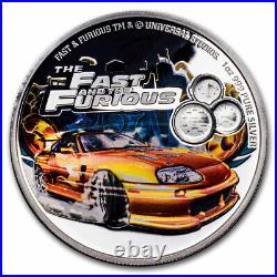 2023 Niue 1 oz Silver $2 Colorized Fast & Furious Proof Coin SKU#280938