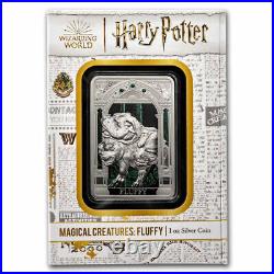 2023 Niue 1 oz Silver $2 Harry Potter Magical Creature Fluffy