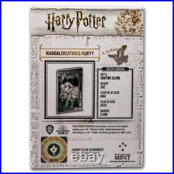 2023 Niue 1 oz Silver $2 Harry Potter Magical Creature Fluffy