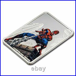 2023 Niue 1 oz Silver $2 Marvel Spider Man Poster Coin SKU#281724