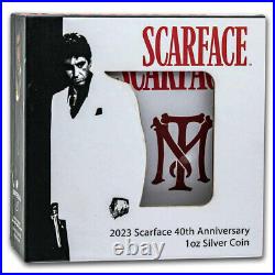 2023 Niue 1 oz Silver $2 Scarface 40th Anniversary SKU#274871
