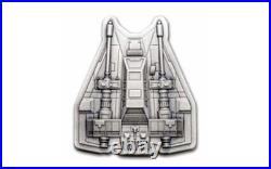 2023 Niue 1 oz Silver $2 Star Wars Snowspeeder Shaped Coin