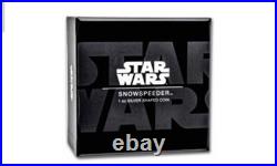 2023 Niue 1 oz Silver $2 Star Wars Snowspeeder Shaped Coin