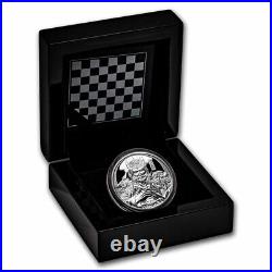 2023 Niue 1 oz Silver Chess King Black Proof SKU#277501