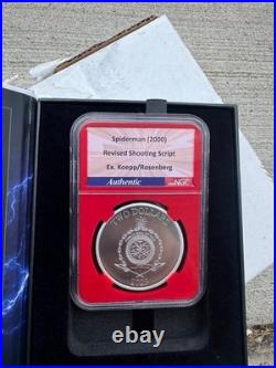 2023 Niue 1 oz Silver Spider-Man Bullion Plus Film Series 2 NGCX MS10 2023 Niue 1 oz Silver Spider-Man Bullion Plus Film Series 2 NGCX MS10