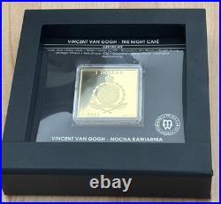 2023 Niue 1 oz Silver Vincent Van Gogh The Night Cafe New BOX COA Mintage 999