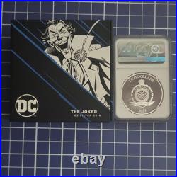 2023 Niue $2 DC Villains THE JOKER 1 oz Silver Coin NGC PF70 UC First Release 2023 Niue $2 DC Villains THE JOKER 1 oz Silver Coin NGC PF70 UC First Release