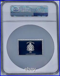 2023 Niue $2 Disney Snow White & 7 Dwarfs World Stamp Silver Coin NGC PF70UCAM