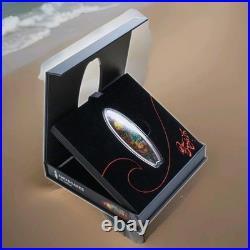 2023 Niue $2 Surfboard The Enforcer Drew Brophy 1 oz. 9999 Silver Proof Coin