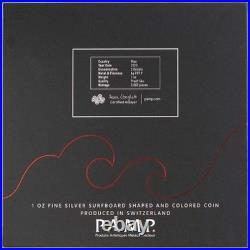 2023 Niue $2 Surfboard The Enforcer Drew Brophy 1 oz. 9999 Silver Proof Coin